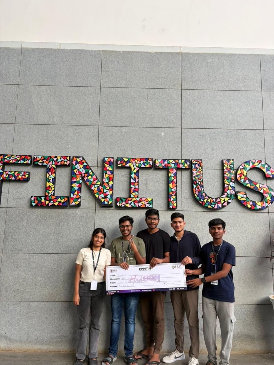 HackSRM 7.0 winning moment